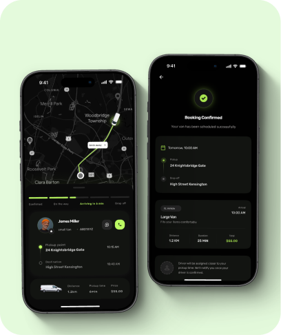 Booking confirmed app